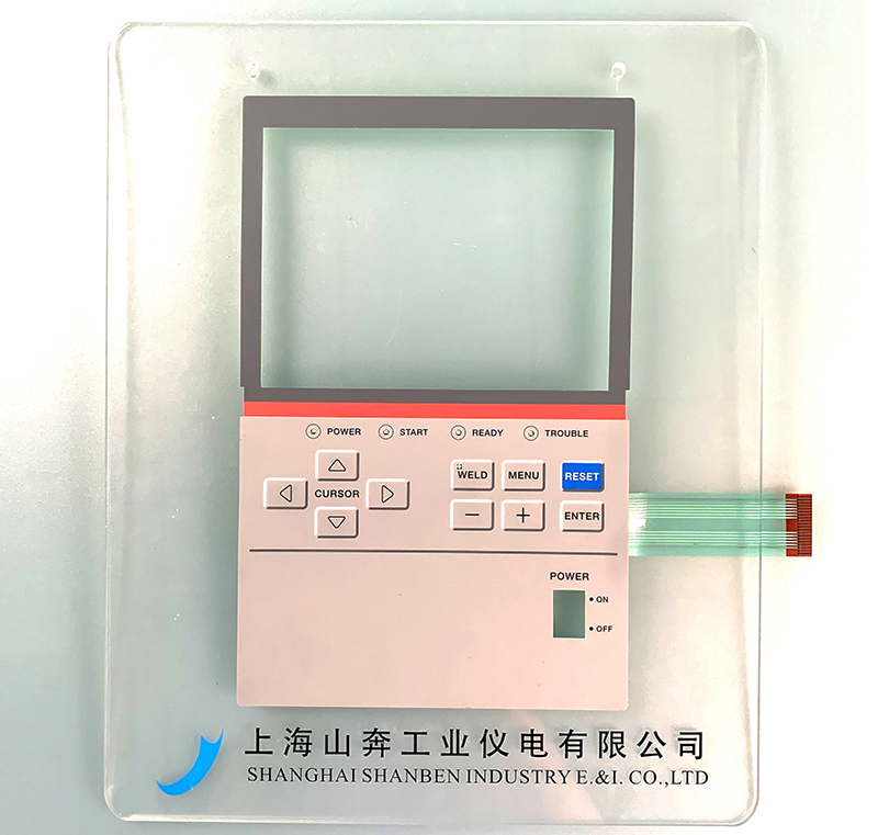 Window high transparent membrane switch