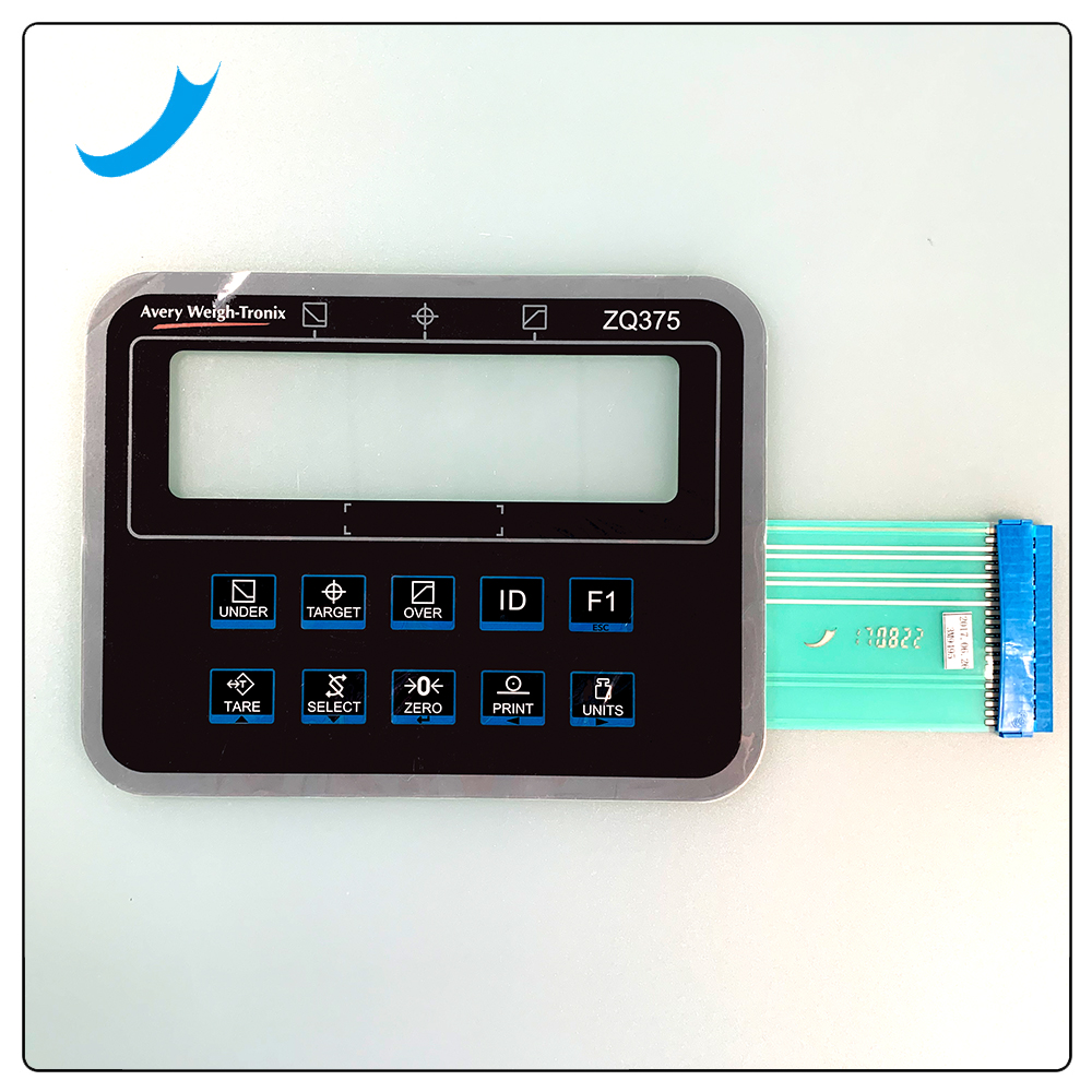 Waterproof grade IP69 membrane switch