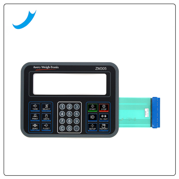 Scale membrane switch