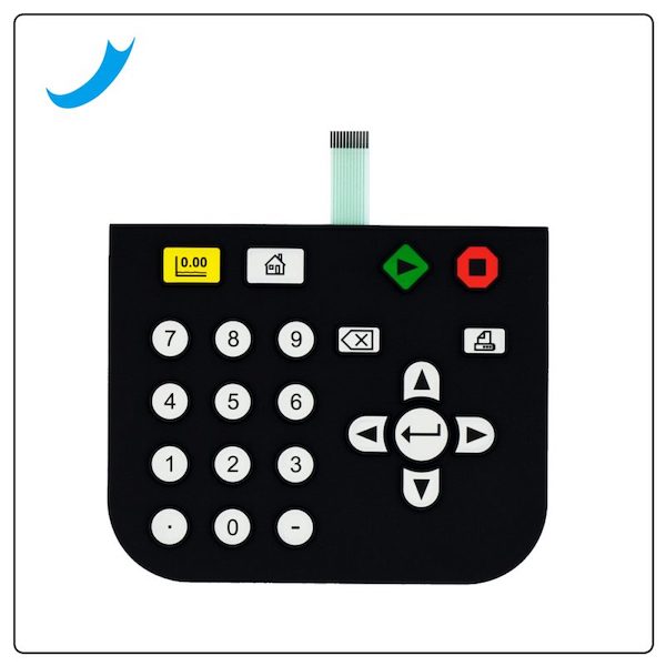 Silicone membrane switch