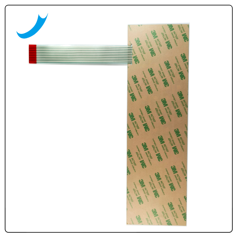 Membrane switch for weighing instrument
